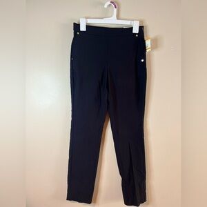 Anne Klein | Pants & Jumpsuits | Anne Klein Black High Rise Slim Ankle  Pullon Dress Pants | Poshmark